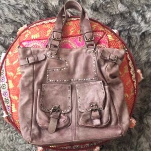 Viola Castellani (Milano) Leather Shoulder Bag